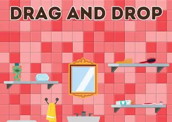 Bathroom Drag and Drop Interactive Worksheet